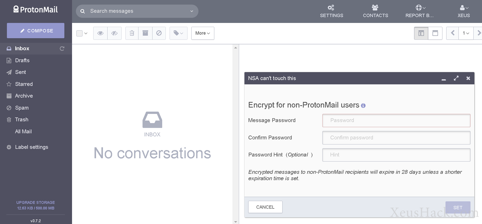 protonmail create email